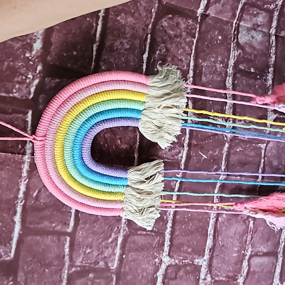 Rainbow Girls Hair Accessory Wall Hanging Decor New in Pkg - Picture 5 of 8